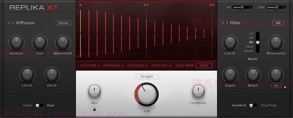 Native Instruments Replika XT 1.3.3 音频延迟效果器插件-佛系软件 Native Instruments Replika XT 1.3.3 音频延迟效果器插件-佛系软件
