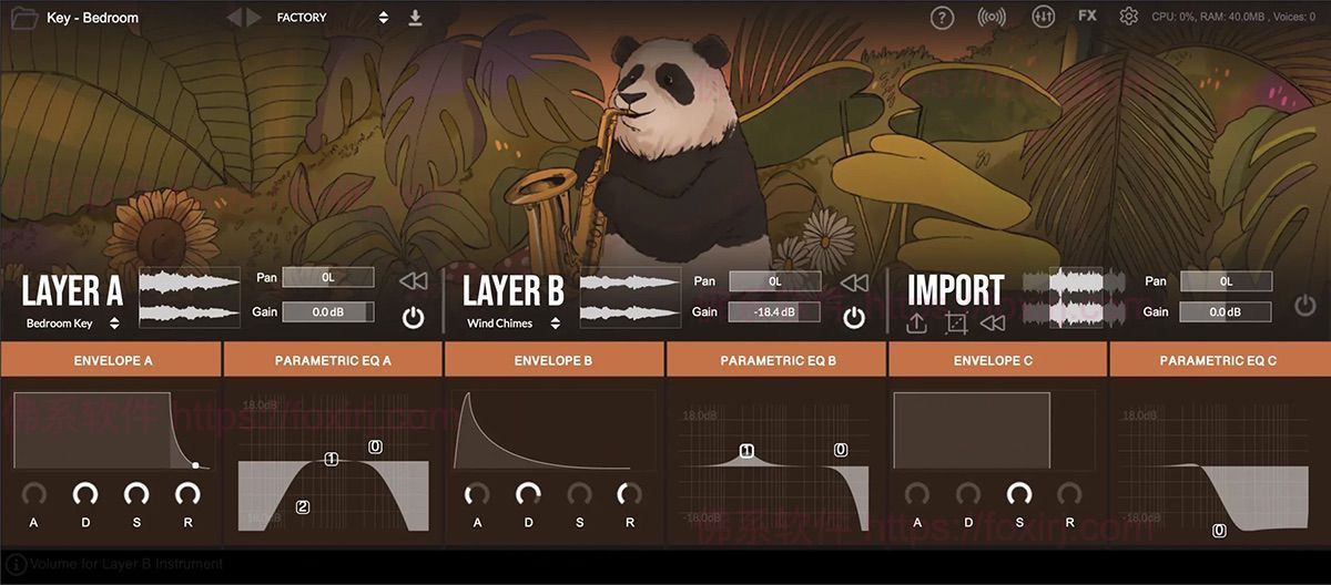 Clark Audio Lofi Panda 3.4.0 熊猫音频采样插件