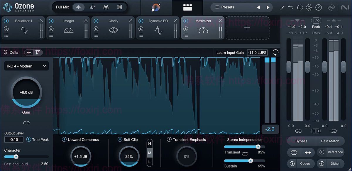 iZotope Ozone Advanced 12.0.2 臭氧-音频母带处理-佛系软件 iZotope Ozone Advanced 12.0.2 臭氧-音频母带处理-佛系软件