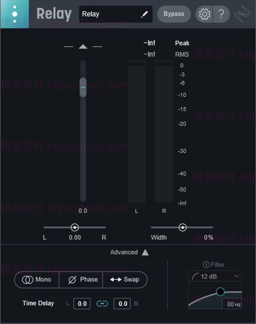 iZotope Relay 1.7.0 音频效果增强插件-佛系软件 iZotope Relay 1.7.0 音频效果增强插件-佛系软件