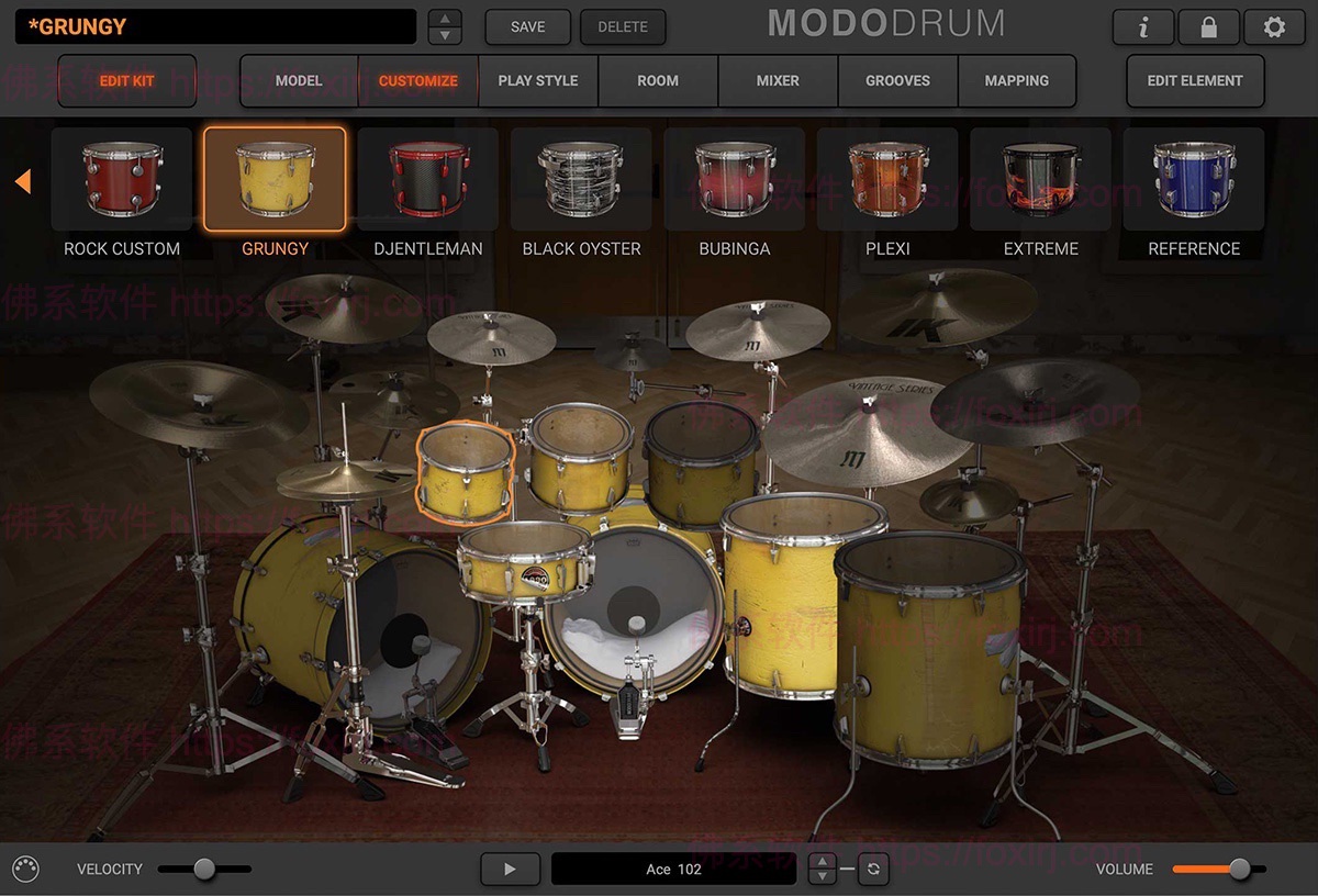 IK Multimedia MODO DRUM 1.1.3 虚拟鼓乐器-佛系软件 IK Multimedia MODO DRUM 1.1.3 虚拟鼓乐器-佛系软件