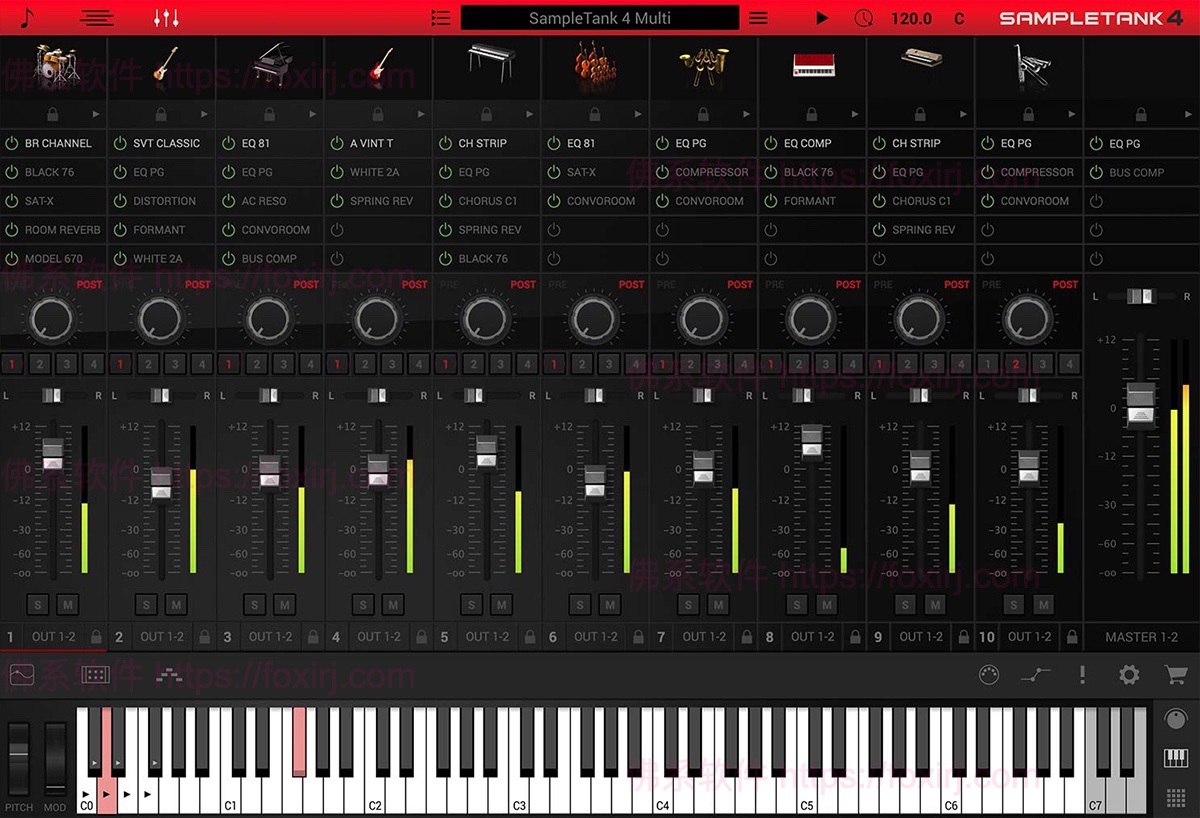 IK Multimedia SampleTank 4.2.3 音频采样器