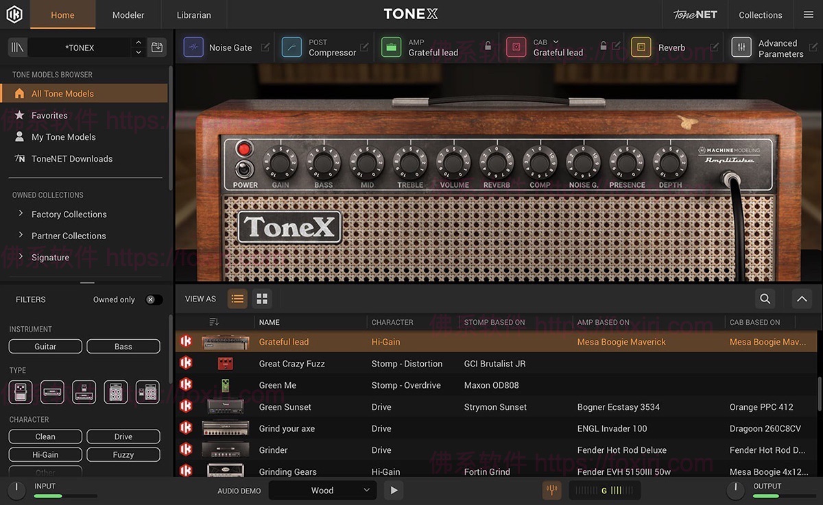 IK Multimedia TONEX MAX 1.10.3 逼真音色建模-佛系软件 IK Multimedia TONEX MAX 1.10.3 逼真音色建模-佛系软件
