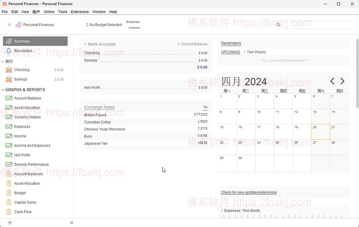 Moneydance 2024.4.5253 个人财务管理-佛系软件 Moneydance 2024.4.5253 个人财务管理-佛系软件