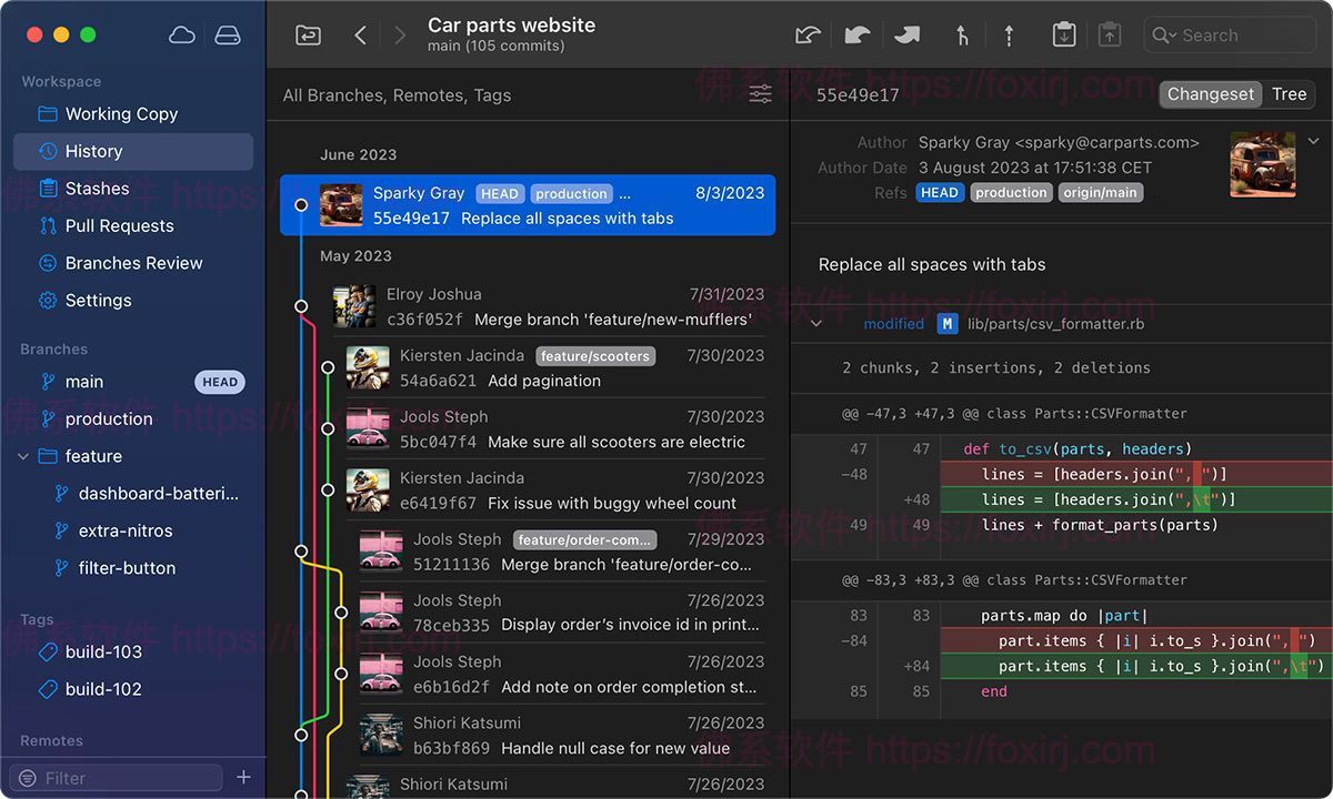 Tower Pro 12.6.0.469 Git客户端-佛系软件 Tower Pro 12.6.0.469 Git客户端-佛系软件