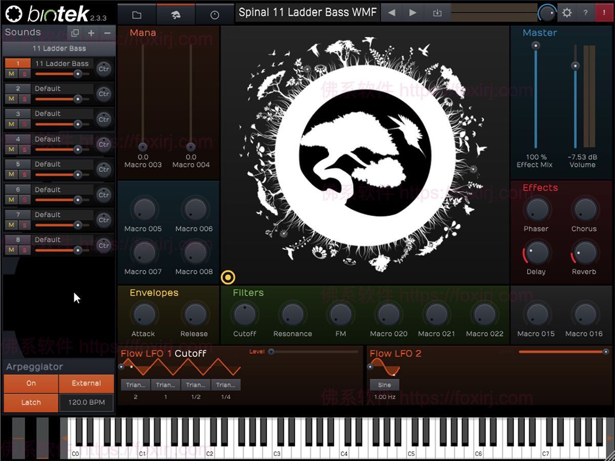 Tracktion BioTek 3.2.2 +Factory Content 音色合成器插件
