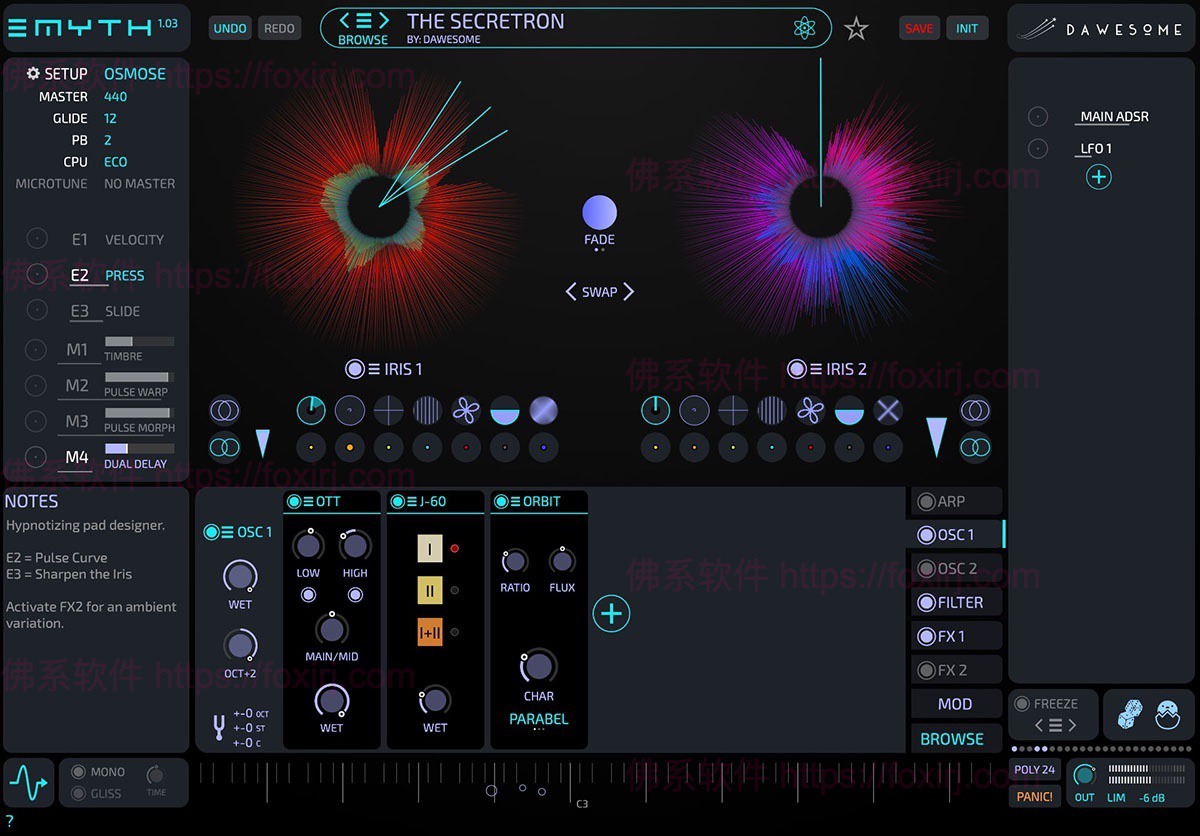 Tracktion Dawesome Myth 1.16 音频编辑处理插件-佛系软件 Tracktion Dawesome Myth 1.16 音频编辑处理插件-佛系软件