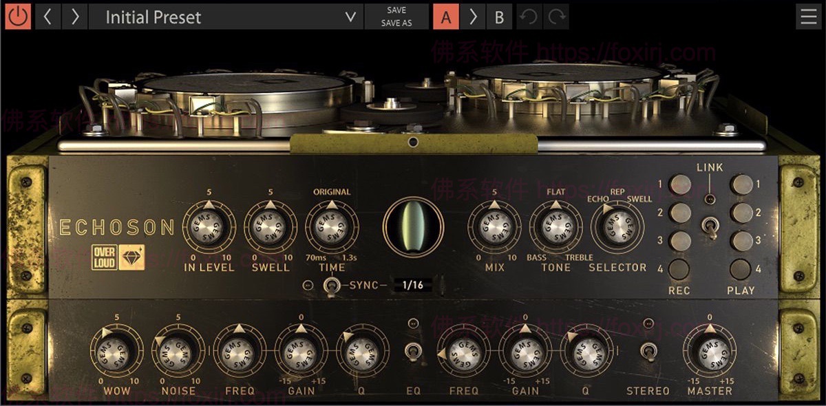 Overloud Gem ECHOSON 1.0.8 传奇磁鼓延迟插件-佛系软件 Overloud Gem ECHOSON 1.0.8 传奇磁鼓延迟插件-佛系软件