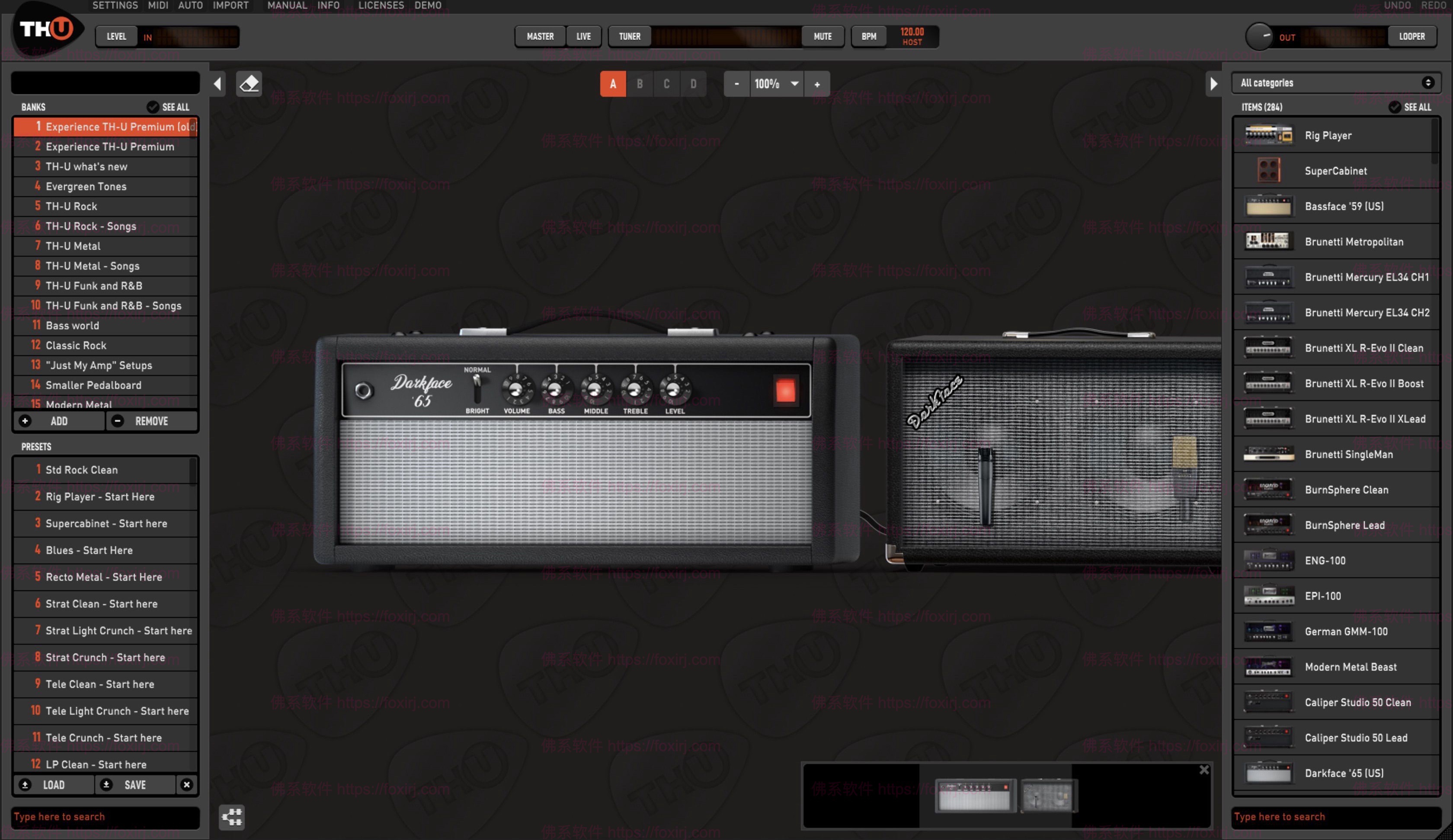 Overloud TH-U Premium 2.0.6 吉他与贝斯音色模拟-佛系软件 Overloud TH-U Premium 2.0.6 吉他与贝斯音色模拟-佛系软件