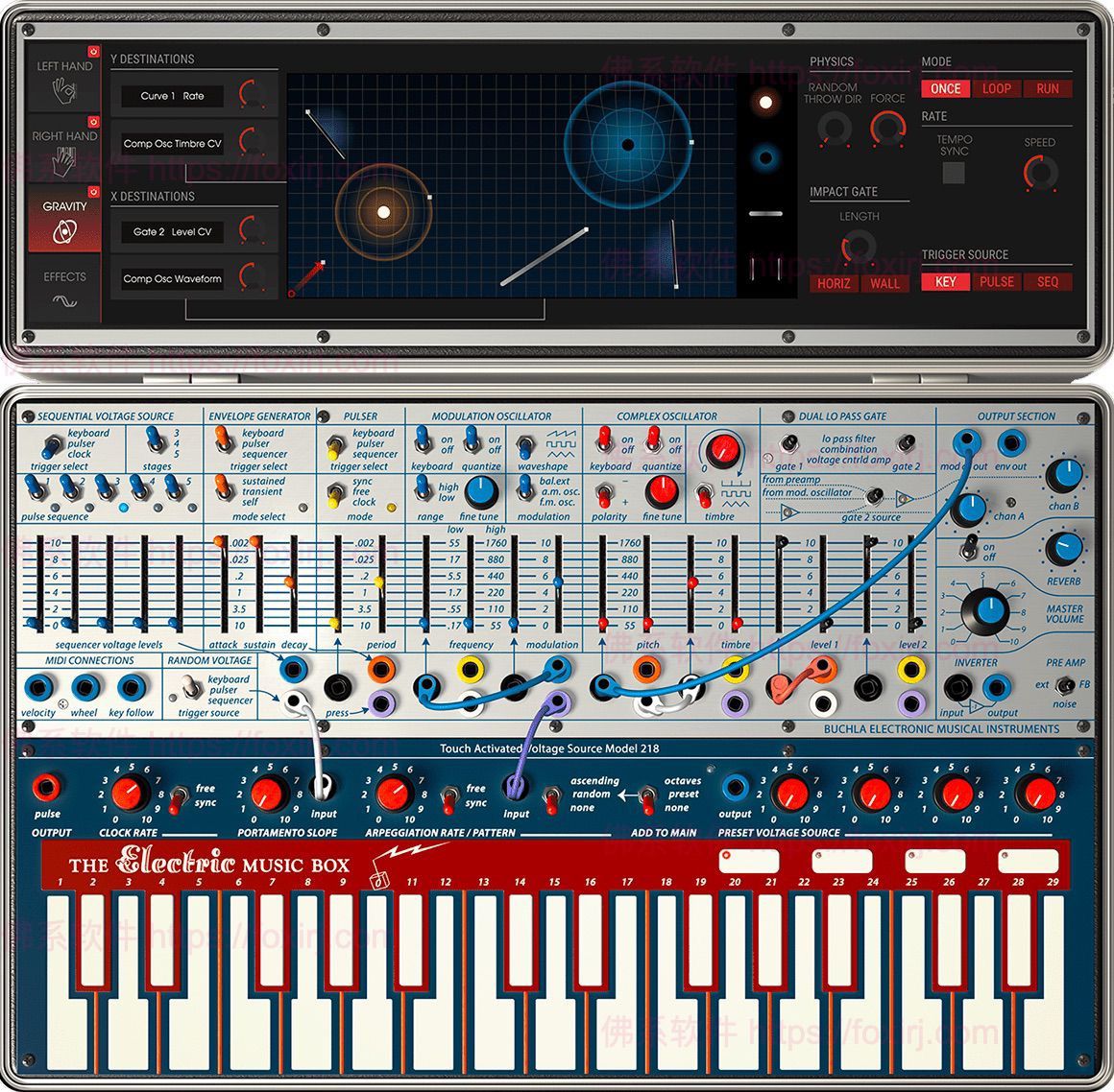Arturia Buchla Easel V 1.13.2.5305 Buchla模拟合成器插件