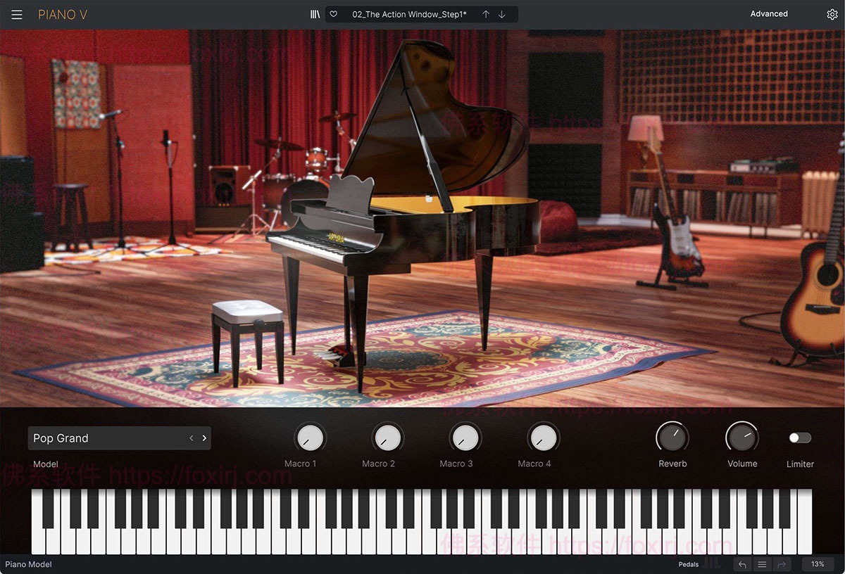 Arturia Piano V 3.3.3.6106 钢琴模拟合成器插件