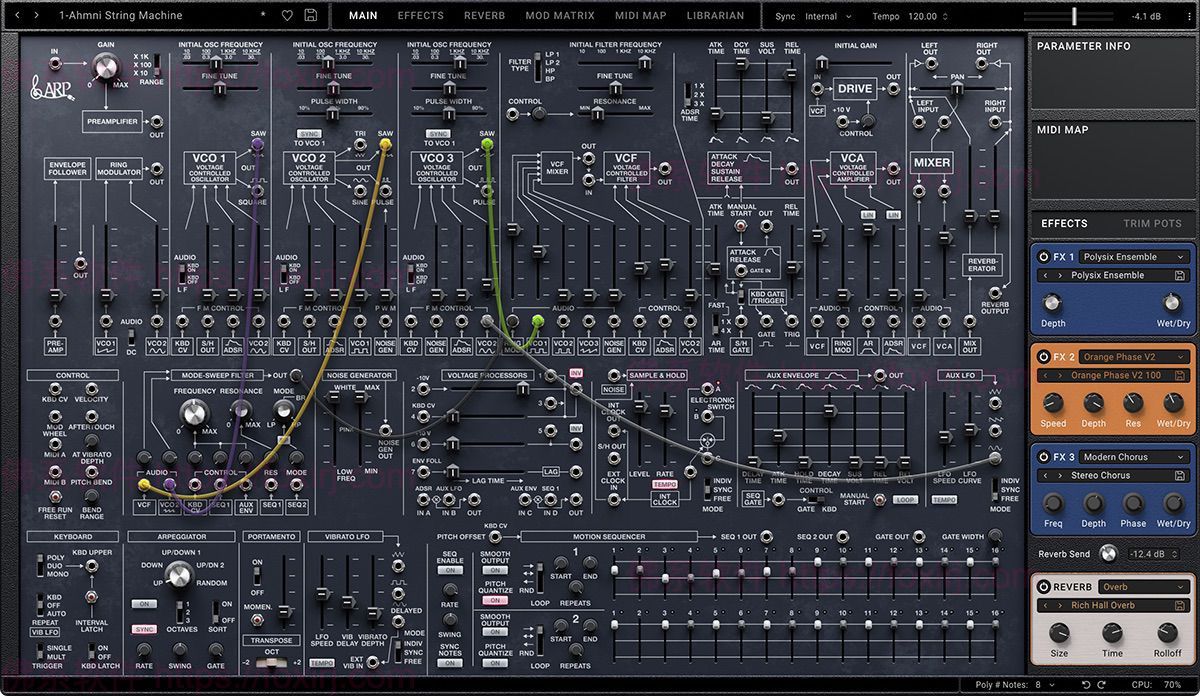 KORG ARP 2600 1.1.6 半模块化合成器插件-佛系软件 KORG ARP 2600 1.1.6 半模块化合成器插件-佛系软件