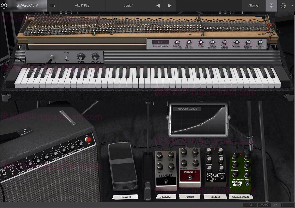 Arturia Stage-73 V 2.6.4.6127 电钢琴模拟合成插件