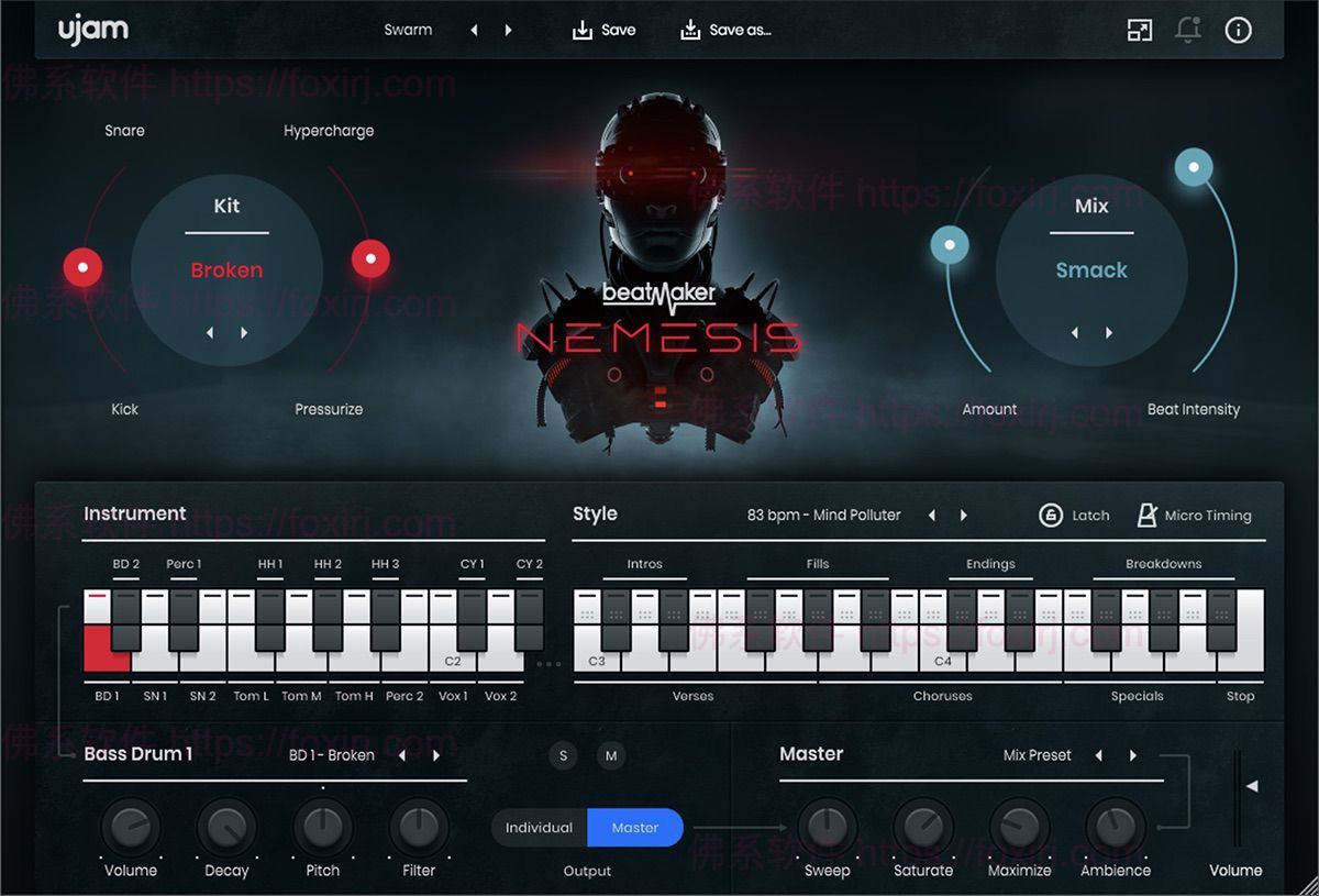 UJAM Beatmaker Bundle 3.0.2 虚拟鼓机套件-佛系软件 UJAM Beatmaker Bundle 3.0.2 虚拟鼓机套件-佛系软件