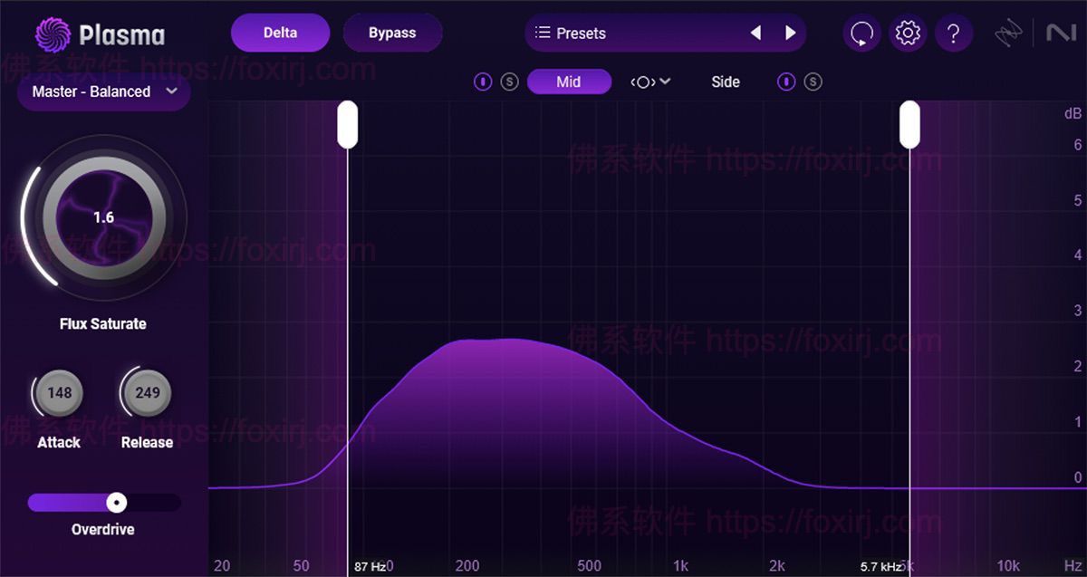 iZotope Plasma 1.1.0 等离子体混音插件-佛系软件 iZotope Plasma 1.1.0 等离子体混音插件-佛系软件