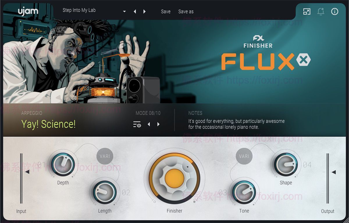 UJAM Finisher FLUXX 1.4.0 现代声音效果器插件