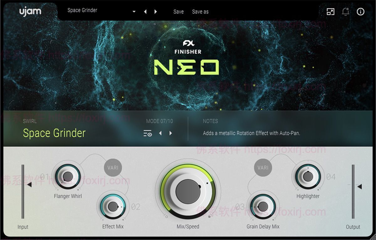 UJAM Finisher NEO 1.3.1 即时灵感的音频效果插件-佛系软件 UJAM Finisher NEO 1.3.1 即时灵感的音频效果插件-佛系软件