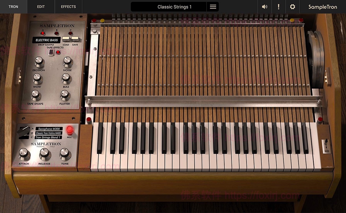 IK Multimedia SampleTron 2.0.4 磁带声音采样器-佛系软件 IK Multimedia SampleTron 2.0.4 磁带声音采样器-佛系软件