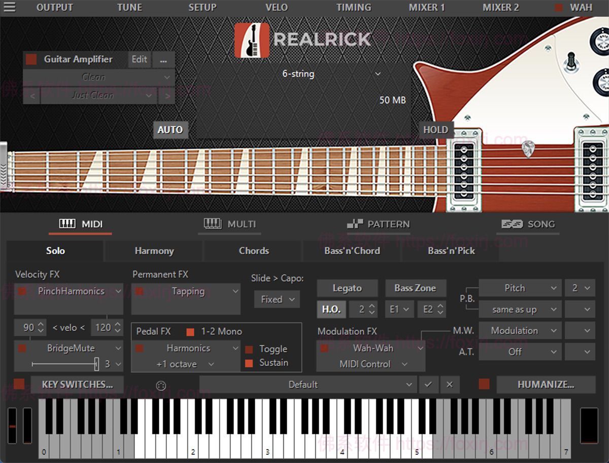 MusicLab RealRick 6.1.2.7554 虚拟电吉他乐器-佛系软件 MusicLab RealRick 6.1.2.7554 虚拟电吉他乐器-佛系软件