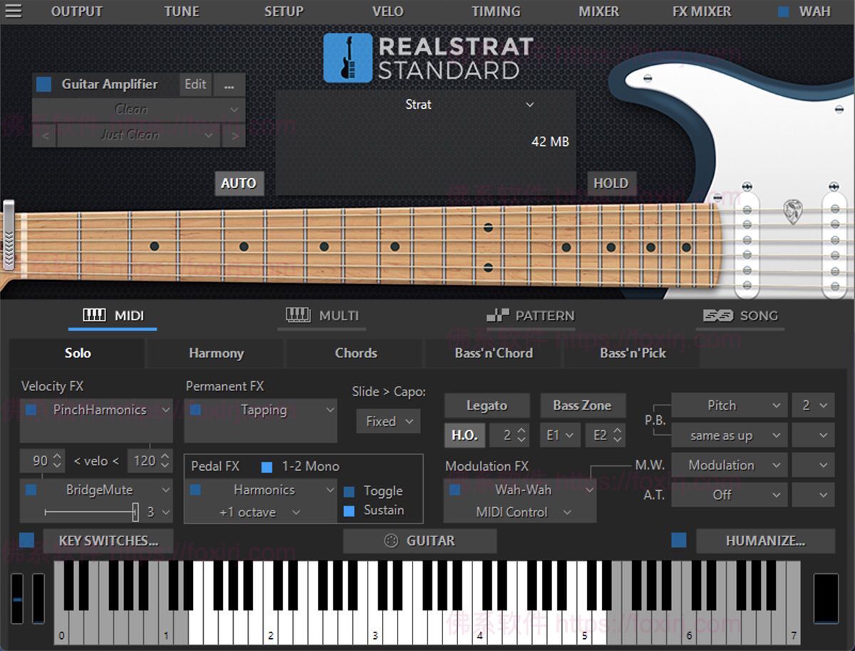 MusicLab RealStrat 5.0.2.7433 虚拟电吉他乐器-佛系软件 MusicLab RealStrat 5.0.2.7433 虚拟电吉他乐器-佛系软件