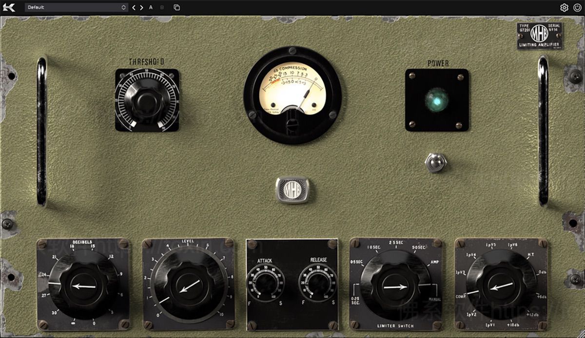Kazrog MHB Green 1.0.0 电子管压缩机-佛系软件 Kazrog MHB Green 1.0.0 电子管压缩机-佛系软件