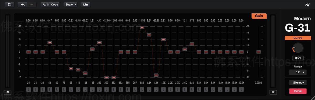 Three-Body Technology Modern G31 1.0.2 31段图形均衡器插件