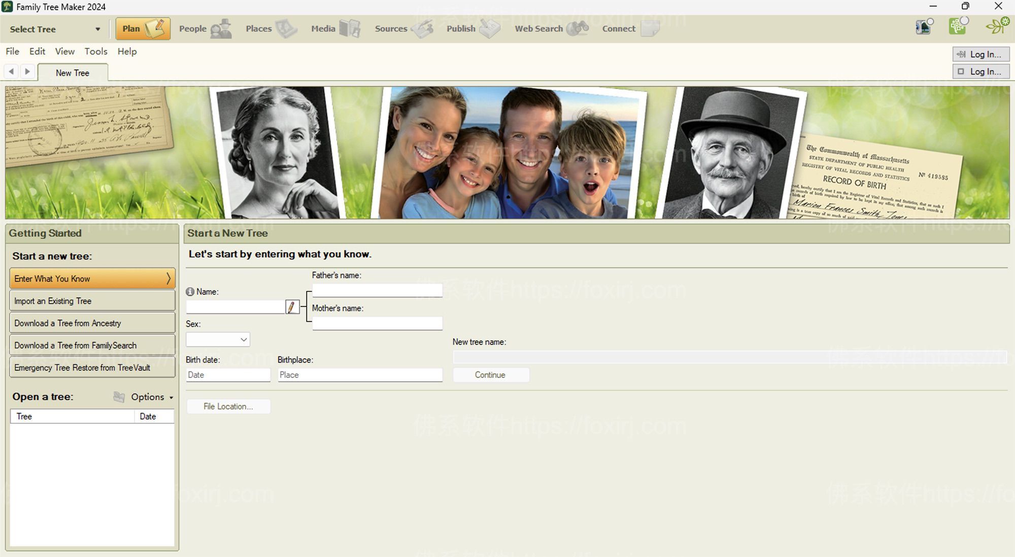 Family Tree Maker 2024 25.0.0.1164 家谱族谱制作-佛系软件 Family Tree Maker 2024 25.0.0.1164 家谱族谱制作-佛系软件