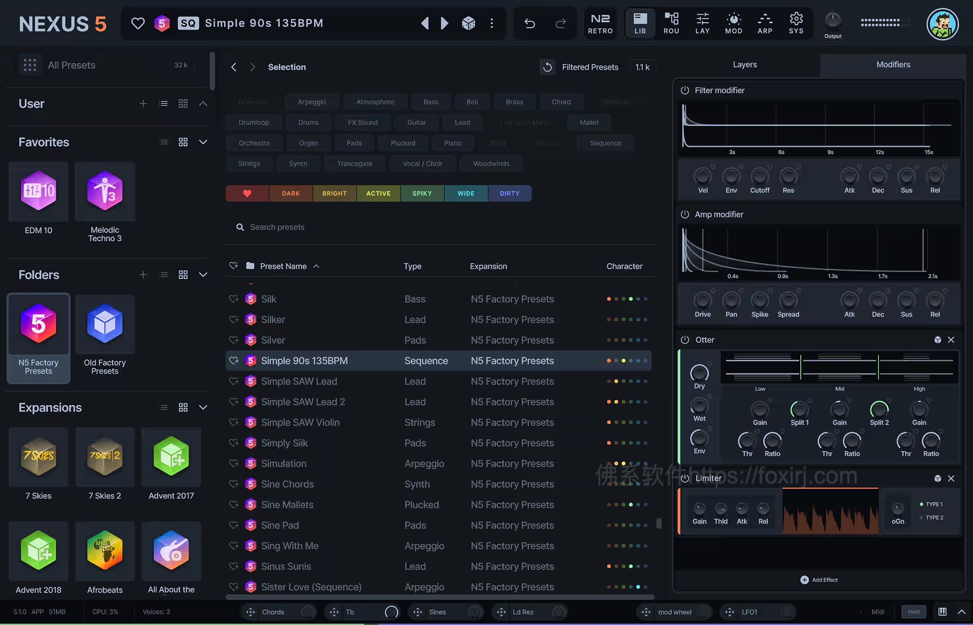 reFX NEXUS 5.3.14 混合模拟合成器插件-佛系软件 reFX NEXUS 5.3.14 混合模拟合成器插件-佛系软件