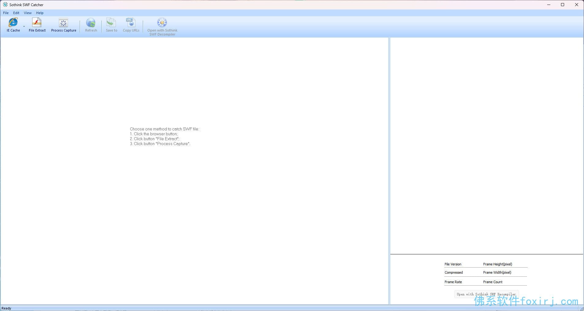 硕思闪客精灵/Sothink SWF Decompiler v7.4.5320 Flash 反编译工具 图1